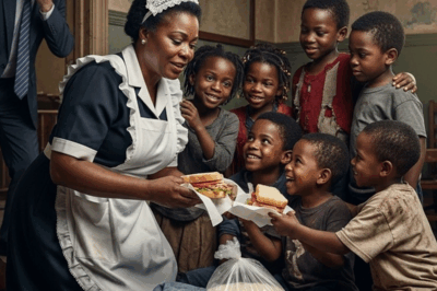 “A Billionaire Secretly Followed His Black Nanny After Work — What He Saw Brought Him to Tears…”