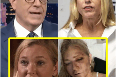 The temperature in the studio snapped the second Colbert dropped the line — calm voice, steady stare, zero jokes. “If you haven’t opened that book yourself,” he said, “then don’t pretend you have the courage to talk about the truth.” The entire room locked up. No laughter. No shuffling cards. Just a silence so sharp it felt like someone cut the air in half. And that was before he pushed the moment even further.