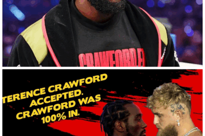 🐘 SHOCKING TURNAROUND: Crawford Misses Out on Jake Paul’s Mega Payday—Now Desperate for a Clash to Salvage His Legacy! 💸 Fans reel as Bud fumbles the bag, then flips the script, chasing a showdown that could spark wild scandals, surprise betrayals, and a circus of egos. “In boxing, regret is the most expensive punch.” 👇
