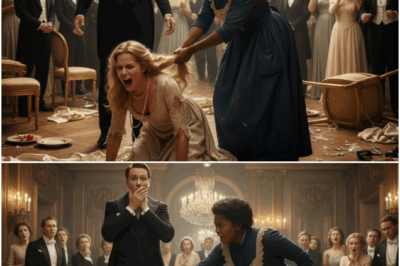 “You called me trash….” A black waitress dragged a millionaire’s wife across the marble floor — but when she screamed the truth, the entire gala fell silent.