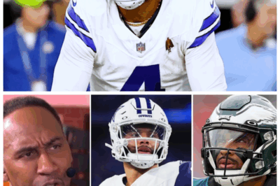 🐘 Stephen A’s Showdown: Cowboys’ Offensive Frenzy, Eagles’ Locker Room Panic, and the Epic Collapse That Will Haunt Philadelphia 🏈 Stephen A’s showdown sets the stage for a Cowboys’ offensive frenzy, Eagles’ locker room panic, and an epic collapse destined to haunt Philadelphia for years. “Some games are lost before the first whistle blows.” 👇
