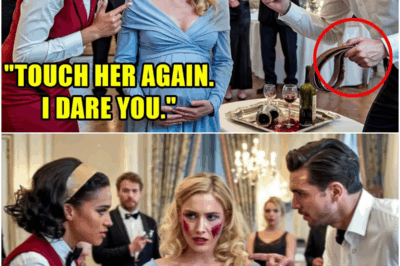 No One Dared to Stop the Billionaire CEO Beating His Pregnant Wife—Until a Black Waitress Stepped In