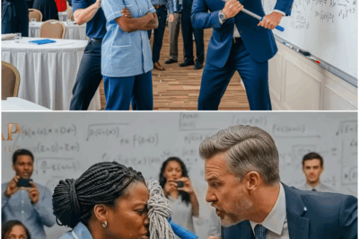 Professors Mock Black Lunch Lady’s Appearance — Jaws Drop When She Solves Impossible Math Problem