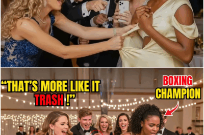 Bullies Tear the Black Girl’s Dress at Prom — Not Knowing She’s a Boxer Who Won 10 Gold Medals