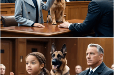 Little Girl Gives a Secret Signal to Her Dog Judge Stops the Courtroom in Shock!