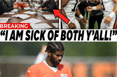 🐿️ Shedeur Sanders ERUPTS On Sideline—YELLS At Coach Stefanski “You’re RUINING This Team!” After Devastating Browns Loss! Will Cleveland’s Star QB Finally Take Control Or Witness Another Heartbreaking Collapse? 🔥💔😱