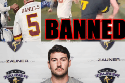 Washington fan BANNED FOR LIFE for charging field to FIGHT Lions kicker Hogan Hatten!