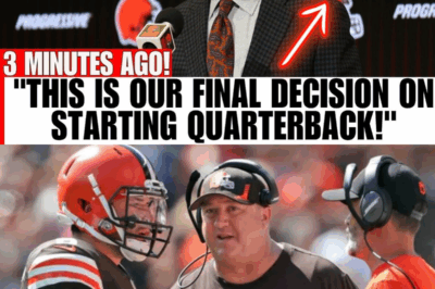 Hunlenee said: 🐿️ 🚨URGENT NFL SHOCKER! Cleveland Browns’ NEW Quarterback REVEALED — Fans Erupt in OUTRAGE as Unexpected Signing Sends Shockwaves Across the League 💣