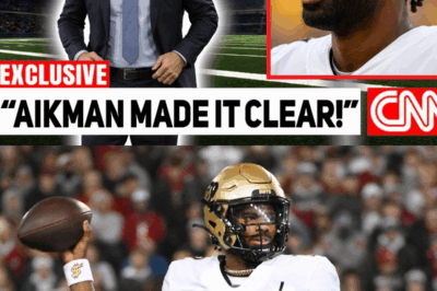 🐿️ At 23, Shedeur Sanders FINALLY Gets the Spotlight He Deserves as Troy Aikman STANDS UP for the NFL’s Overlooked Prodigy 💥🎤🔥