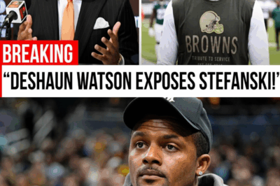 🐿️ At 29, Deshaun Watson BREAKS SILENCE on His DARKEST Cleveland Fears—REVEALS a SECRET AGENDA Holding Back Shedeur Sanders🔥😱 Is This the Scandal That Finally Ends Kevin Stefanski’s Era?