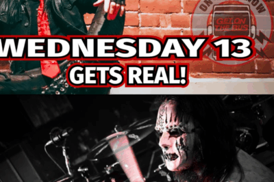 How Slipknot’s Joey Jordison Changed Wednesday 13’s Career: From Trailer Couch to Glam Horror Rock Icon