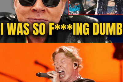 Axl Rose’s Biggest Regret ‘”I Wish I Could Take It Back”