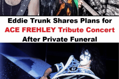 🐿️ KISS Legend Ace Frehley’s Heartbreaking Farewell 💔 Eddie Trunk REVEALS Emotional Funeral Details & Plans for Massive Fan Tribute Concert — Will the Spaceman’s Spirit Return to the Stage One Last Time? 👇