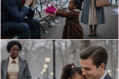 A Billionaire Sat Alone in the Snow — Then a Little Girl Walked Up and Said Something That Changed His Life Forever
