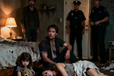 A terrified six-year-old called 911 and whispered, “They’re hurting Mom again” — but what police found inside that house would haunt them forever.