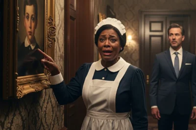 The Maid Cried When She Saw the Portrait — and What She Said Froze the Billionaire in His Tracks….