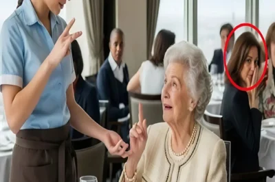 A Waitress Broke the Rules to Speak to a Billionaire’s Deaf Mother — and That Small Act Would Change Everything