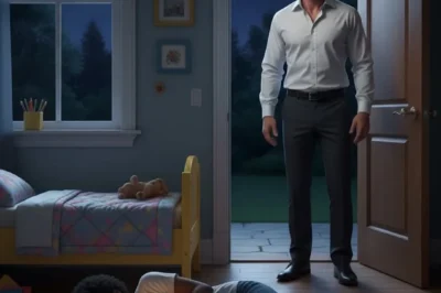 A billionaire came home past midnight and found his maid asleep on the nursery floor with his son — and what he saw in that moment shattered everything he thought he was.