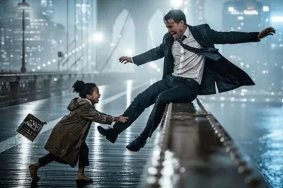 A billionaire climbed to the edge of a bridge to end his life — but a little girl’s five words pulled him back from the dark.