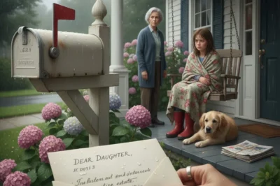 A Grandmother Locked Her 11-Year-Old Granddaughter Outside in the Rain — But Three Days Later, a Letter Arrived That Changed Everything