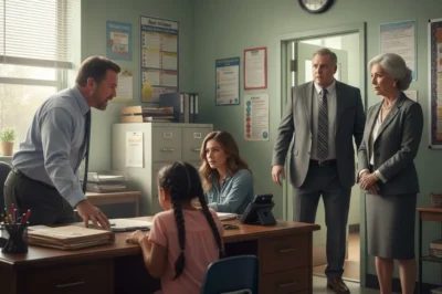 A six-year-old girl whispered into the phone, “Please hurry… they’re hurting my mom again.” When police arrived, they found her hiding under the kitchen table — and what waited down the hallway turned a routine call into something far darker.