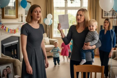 A Grieving Widow Faced Her Sister’s Shocking Confession — But When She Revealed Her Own Secret, the Party Fell Silent