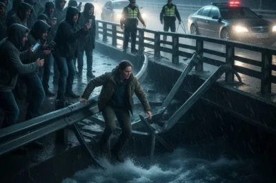 A Poor Single Mother Jumped Into an Icy River to Save a Billionaire’s Son — But What Happened Next Changed Both Their Lives Forever