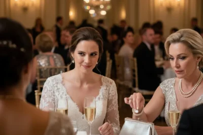 A Bride Saw Her Mother-in-Law Slip Something Into Her Champagne — So She Switched Glasses, and What Happened Next Turned the Wedding Into a War