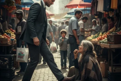 A Millionaire Kicked a Beggar in the Market — Only to Hear Her Whisper His Name, a Name She Was Never Meant to Know