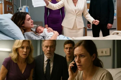 A Mother Was Handed Divorce Papers Moments After Giving Birth — But When Her In-Laws Tried to Take the Baby, They Unknowingly Crossed a Billionaire.
