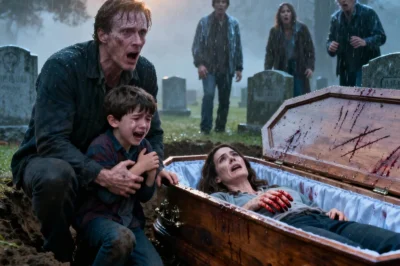 A Homeless Boy Interrupted a Billionaire’s Daughter’s Funeral — What He Said Made the Entire Chapel Freeze.