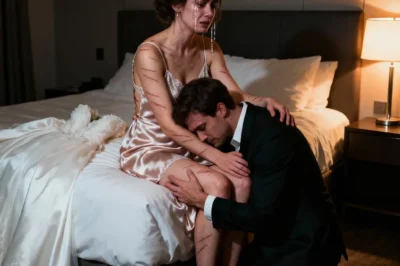 The rain hadn’t stopped when Ethan found the envelope—no return address, just his name, written like a warning. Inside: “You need to know before it’s too late. Tonight, everything changes.” The letter claimed his wife, Lily, had a past that could ruin her. By the time she came home, Ethan had already opened the box in the garage—and what he saw inside made his heart fracture.