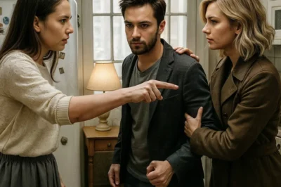 “So you live in your PARENTS’ apartment?!” Denis roared, slamming the door after his mother’s words. The plates trembled, the air cracked with silence. Anna stood in the kitchen, staring at the man she’d loved for three years. “You think that makes me homeless?” she asked quietly. He looked away. That was when she realized—his mother hadn’t just poisoned dinner. She’d poisoned their marriage.