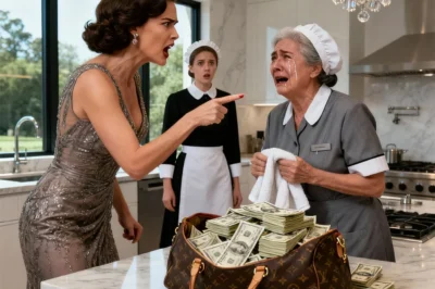 “Security will escort you out,” the billionaire said coldly. Agnes Turner, 58, stood frozen, clutching the apron she’d worn for fifteen loyal years. “But, ma’am, I didn’t steal anything,” she whispered. No one listened. The mansion’s marble floors swallowed her words. Hours later, the head of security reviewed the footage again—and what the hidden camera revealed turned every accusation to ash.