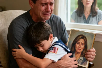 Two years after my wife died, our son came home shaking. “Dad,” he whispered, “I saw Mom at school. She told me… never to come with her again.” I thought it was grief—until the next day, when I saw her myself. Same hair. Same jacket. Same smile. She waved at our son… then ran. And when I traced the license plate that night, the name on the report nearly stopped my heart.