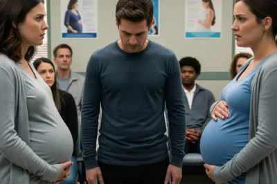 The fertility clinic was quiet—until my ex walked in, holding hands with his glowing, pregnant wife. “Laura?” he said, loud enough for the whole room to hear. Then, with that smug half-smile I used to know too well: “She never wanted kids.” The room froze. I closed my magazine, met his eyes, and said something that made every head turn—and wiped that arrogance clean off his face.