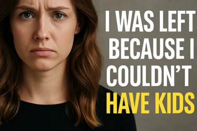 “After being divorced for being ‘infertile,’ she came back two years later — and what she brought made him fall to his knees in silence…”