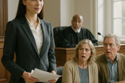 The moment I walked into that Massachusetts courtroom, my mother rolled her eyes like I was an inconvenience—just the defective daughter she’d abandoned decades ago. But when Judge Brennan looked up, went pale, and whispered, “You’re the defendant?”… the entire room froze. My parents had no idea who I’d become, or that the truth waiting in my briefcase would flip their perfect lie inside out.