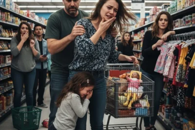 At the supermarket, I bought my daughter a single birthday toy — one small gift I’d saved months for. Minutes later, my parents stormed in and beat me in front of strangers, screaming that I was “selfish” for not buying for my sister’s kids instead. When my mother ripped the toy from Emma’s hands and gave it to my niece, I thought the humiliation was the worst part… until my father dragged us outside and called my child “a useless brat.”