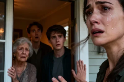 Twenty years after disowning their pregnant teenage daughter, two parents walked into a café expecting forgiveness — and a chance to meet the grandson they’d pretended didn’t exist. But when she finally sat across from them, Emily didn’t cry, didn’t shout. Instead, she told them a truth so heavy it made both of them go silent mid-breath.