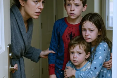 At 3:17 a.m., the pounding on my door sounded like someone trying to outrun death itself. Three shivering silhouettes stood in the hallway — my nephews, barefoot, blue-lipped, locked out by parents who were nowhere to be found. They whispered, “Aunt Ariel… we didn’t know where else to go.” They didn’t realize the call I was about to make would flip our entire family upside down.