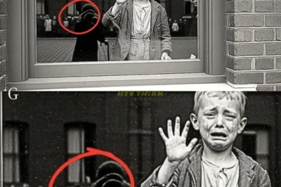 This 1898 Photo of an Orphan Boy Waving Seemed Innocent—But What Restoration Revealed Will Leave You Terrified!