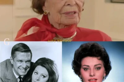 AT 91, SOPHIA LOREN FINALLY SPEAKS UP ABOUT GEORGE PEPPARD — AND HER CONFESSION HAS LEFT HOLLYWOOD IN SHOCK