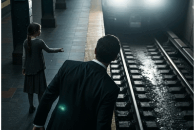 Billionaire Was About To Jump In Front Of A Train — Until Poor Girl Said Something That Shocked Him.