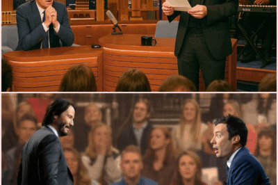 The Heart-Wrenching Moment That Left Jimmy Fallon Speechless: Keanu Reeves’ Tribute to a Brave Young Girl!