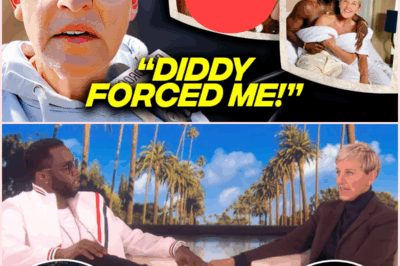 Ellen DeGeneres Caught in Diddy’s Shadow: Shocking Footage Reveals Dark Secrets!