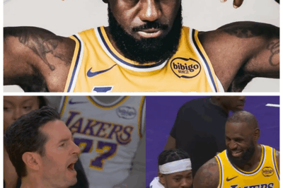 🐘 “Redick Annoyed as LeBron Chats with Suns Bench Mid-Play: Timeout Called! 🏀” During a heated game, JJ Redick voiced his annoyance at LeBron James for holding a conversation with the Suns bench while the action was unfolding. Redick’s frustration led him to call a timeout, emphasizing the importance of concentration in critical moments. What were the reactions from both players and fans, and how did this incident affect the game’s momentum? Let’s analyze this intriguing moment! 👇