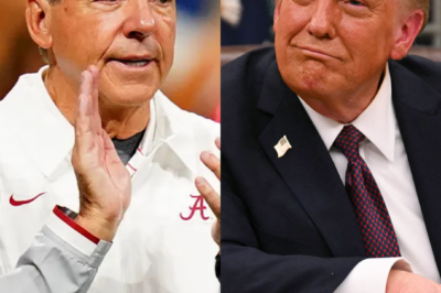 The political world snapped awake when excerpts from Nick Saban’s new TIME interview began ricocheting across social media—clips, screenshots, and leaked lines hitting feeds with the force of a seismic jolt. Viewers said the shift in Saban’s tone was so stark that “the room went cold” when he began talking about Trump and the state of American politics. One staffer claimed, “I’ve never heard him speak this bluntly… not about anyone.”