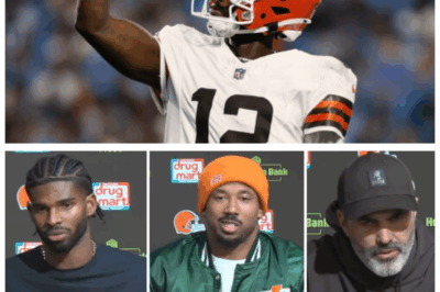 🐘 “Browns vs. 49ers Postgame: Shedeur Sanders Stands Up for Kevin Stefanski’s Calls!” 🏈💬 “When the pressure mounts, support shines through!” In the aftermath of the Browns’ game against the 49ers, Shedeur Sanders defends coach Kevin Stefanski’s decisions, emphasizing the importance of unity in tough times. “In the game of football, every decision counts, and every voice matters!” 👇