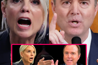 Capitol Hill flipped into chaos the moment a viral clip of Rep. Adam Schiff began spreading across social media—showing him referencing what he described as a “$50,000 influence scheme” tied to chatter involving Pam Bondi. The allegation itself was still unverified, still wrapped in political fog, but the reaction hit Washington like a shockwave. One aide in the viral audio whispered, “I’ve never seen staff panic this fast.”